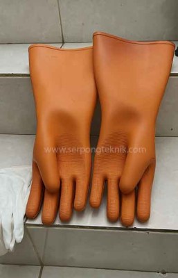 sarung tangan anti listrik 25 KV